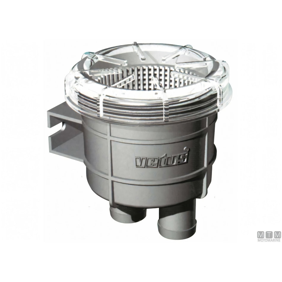 Filtro acqua di mare Vetus FTR140 corpo trasparente — 1/2"