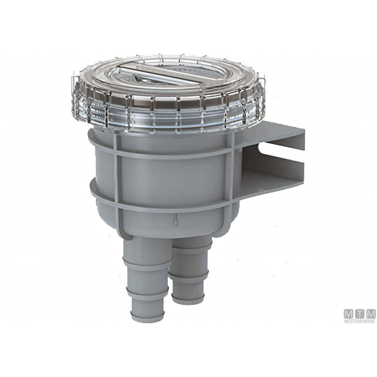 Filtro acqua di mare SeaStrainer con coperchio trasparente e staffa laterale, attacchi 1"-1"1/4-1"1/2