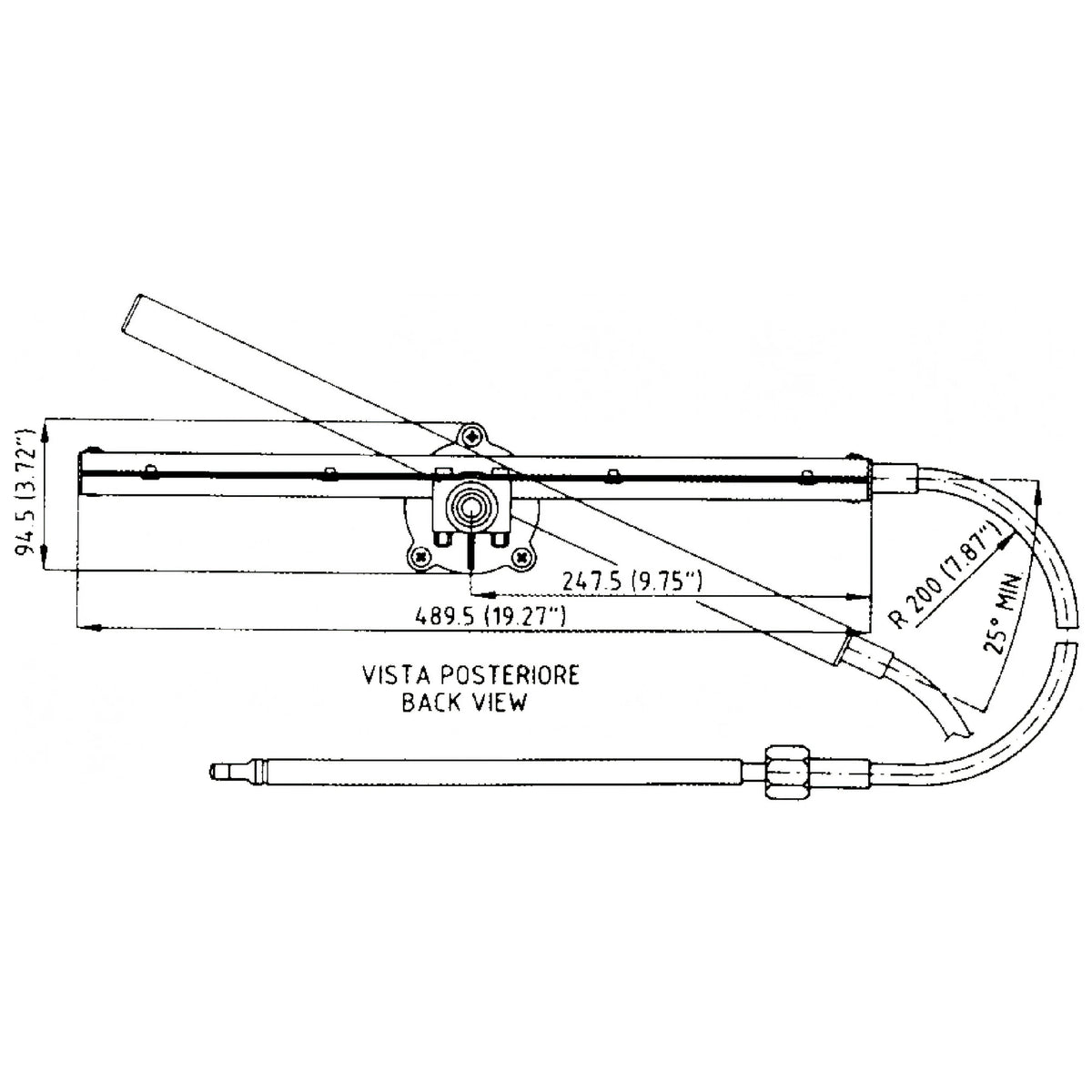 Scatola di guida Ultraflex TM86