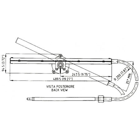 Scatola di guida Ultraflex TM86