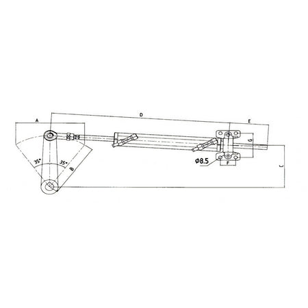 Cilindro idraulico Ultraflex serie UC