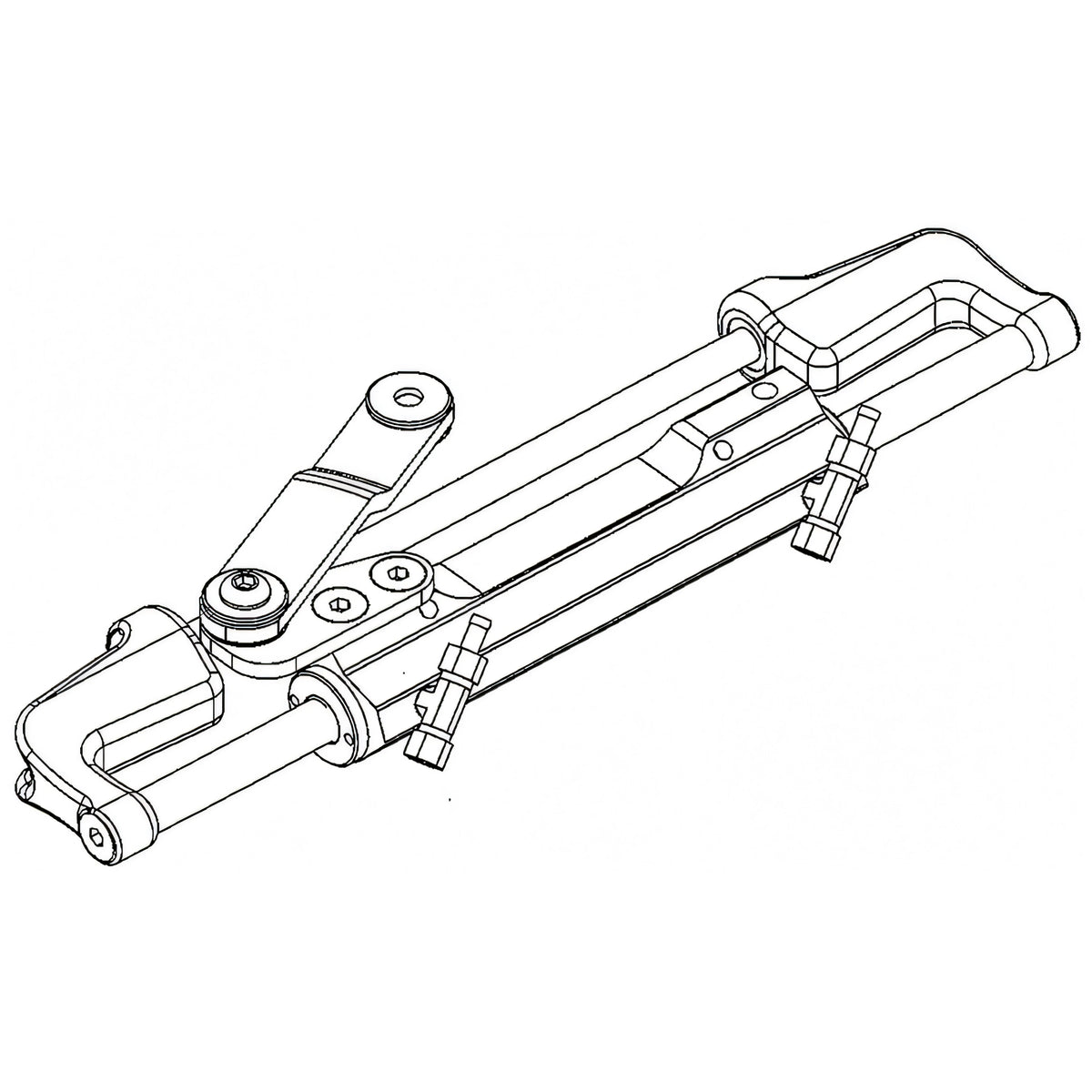 Cilindro idraulico Ultraflex serie UC