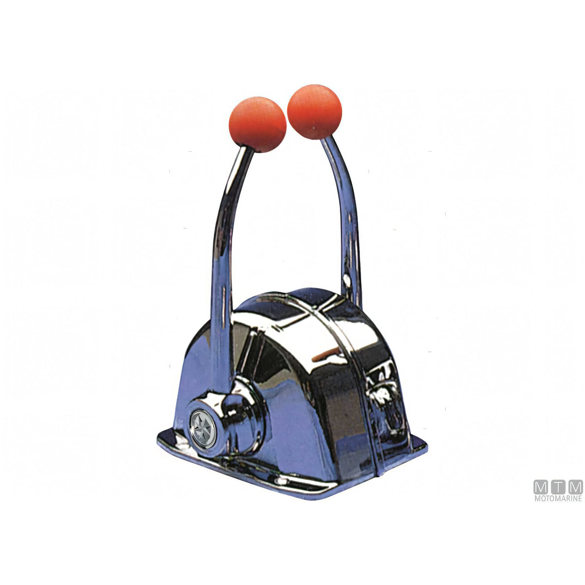 Dometic comando Top Mount MT3 SeaStar in lega inossidabile cromata — Leva Doppia