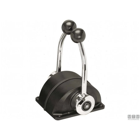 Ultraflex comando Top Mount B301B B302B lega inox leva cromata — B302B Leva Doppia