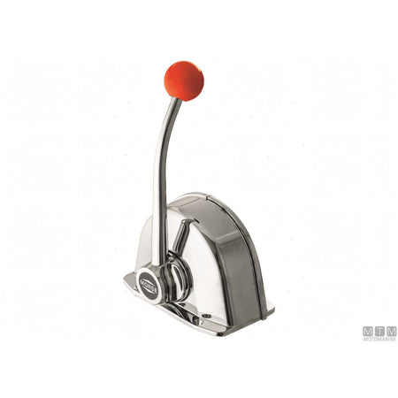 Motomarine comando motore top mount MT3 lega cromata — Leva Singola
