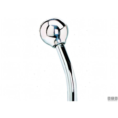 Ultraflex comando motore B104 lega cromata — Pomolo cromato X55