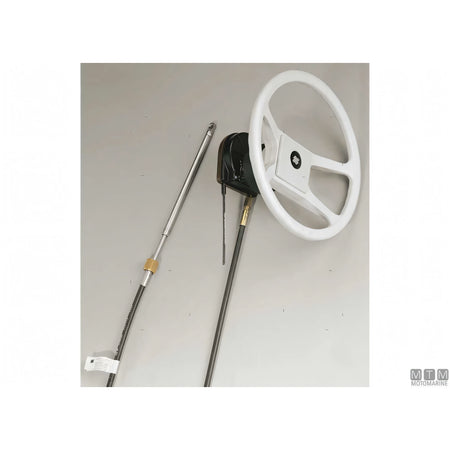 Ultraflex timoneria rotativa T67 acciaio inox — Nero