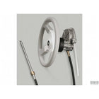 Ultraflex timoneria rotativa T85 acciaio inox — Nero