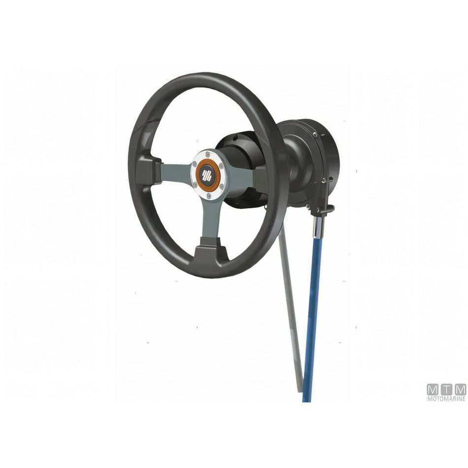 Ultraflex timoneria rotativa monocavo acciaio inox — Timoneria T91