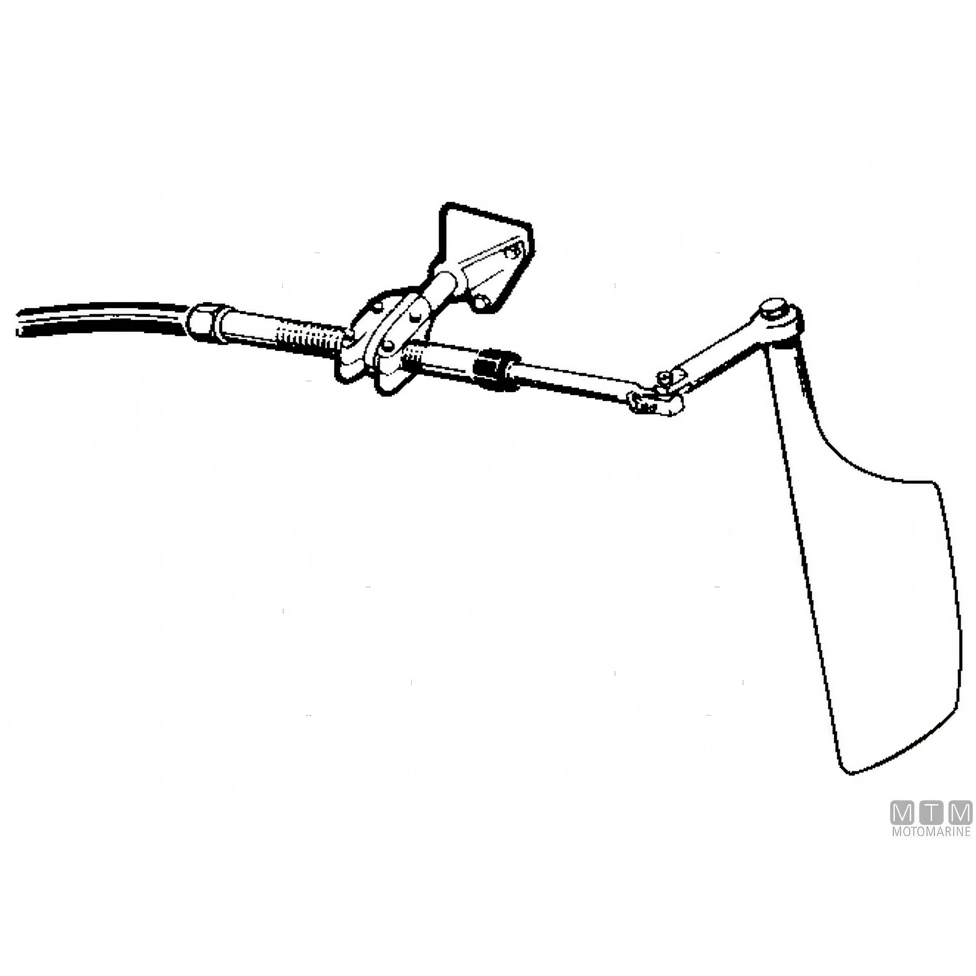 Ultraflex staffa di poppa S55 heavy duty — S55