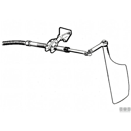 Ultraflex staffa di poppa S55 heavy duty — S55