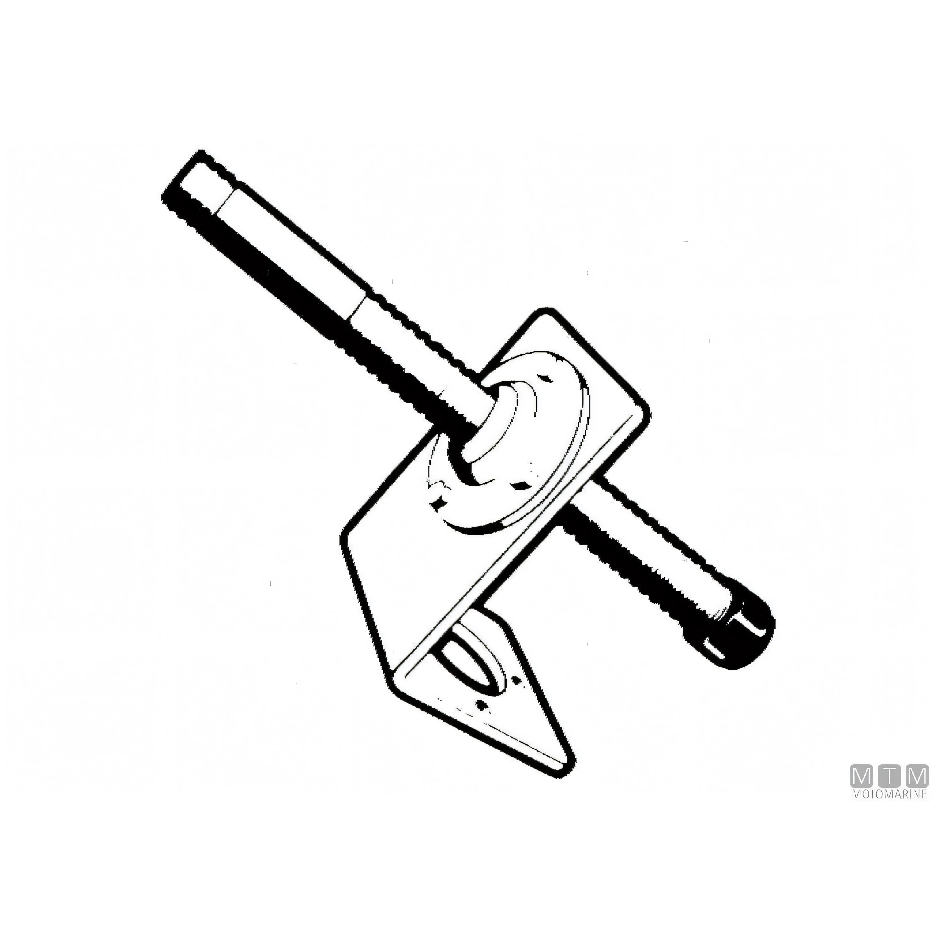 Ultraflex staffa di poppa S55 heavy duty — S55