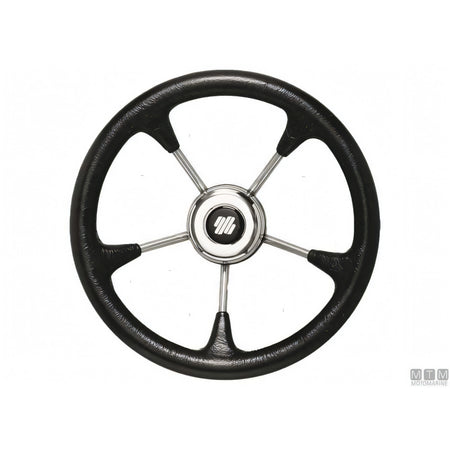 Ultraflex volante V52 acciaio inox 316 — Nero