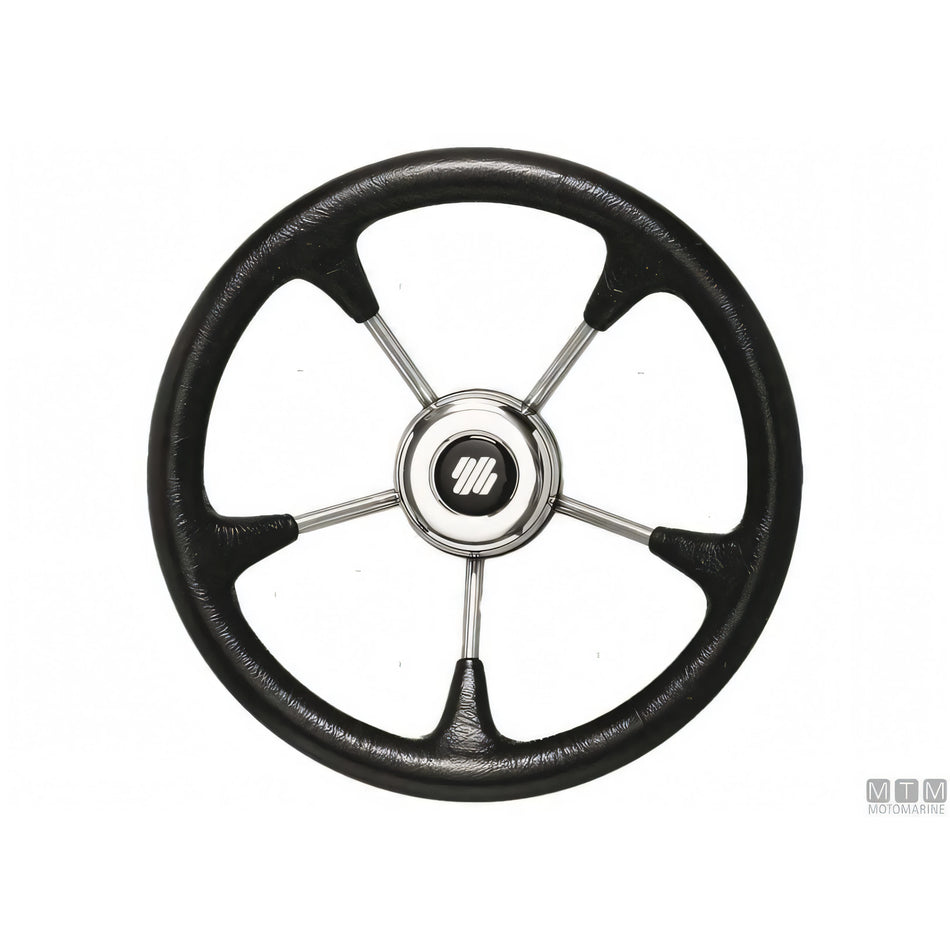Ultraflex volante V52 acciaio inox 316 — Nero