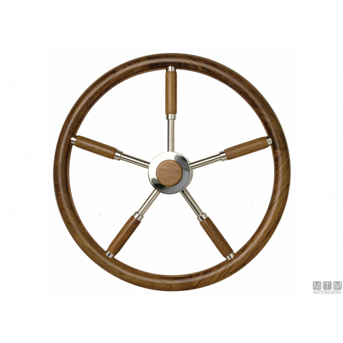 Savoretti ruota timone acciaio inox 316 e teak