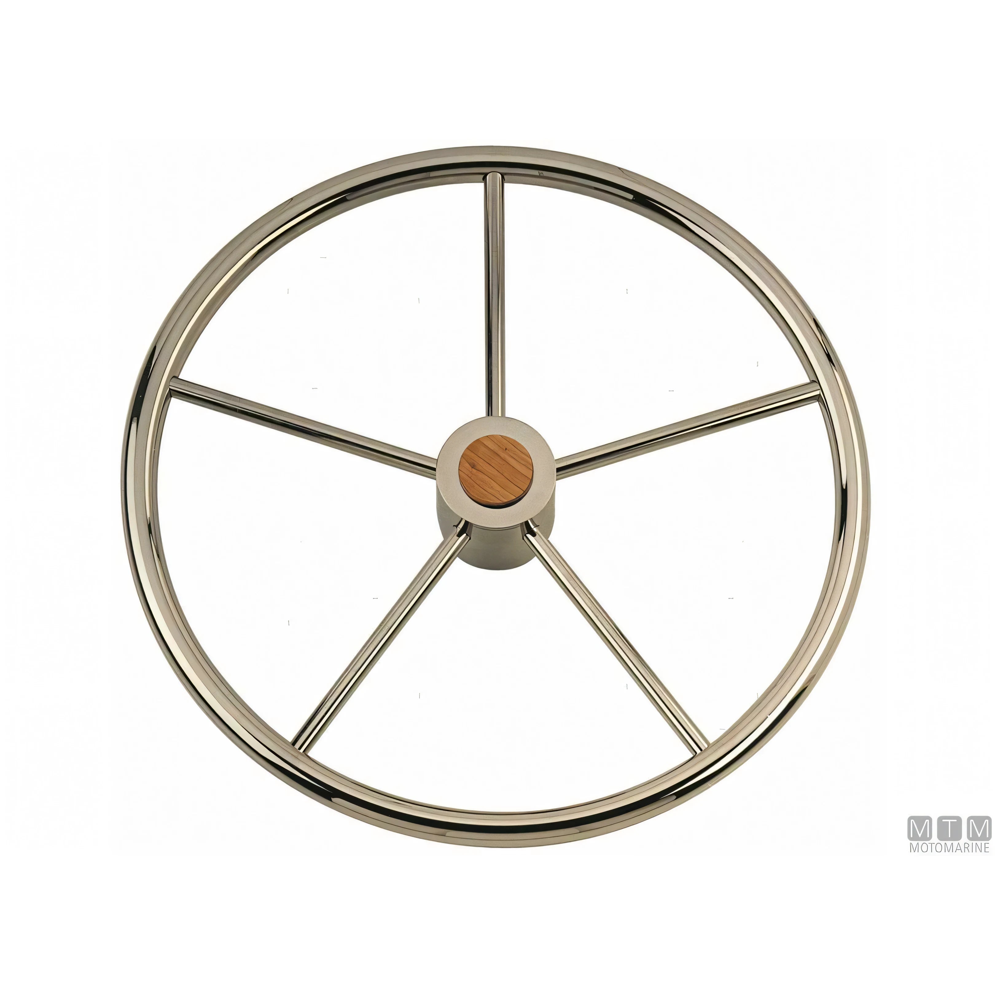 Savoretti ruota timone acciaio inox 316 — ø 420 mm