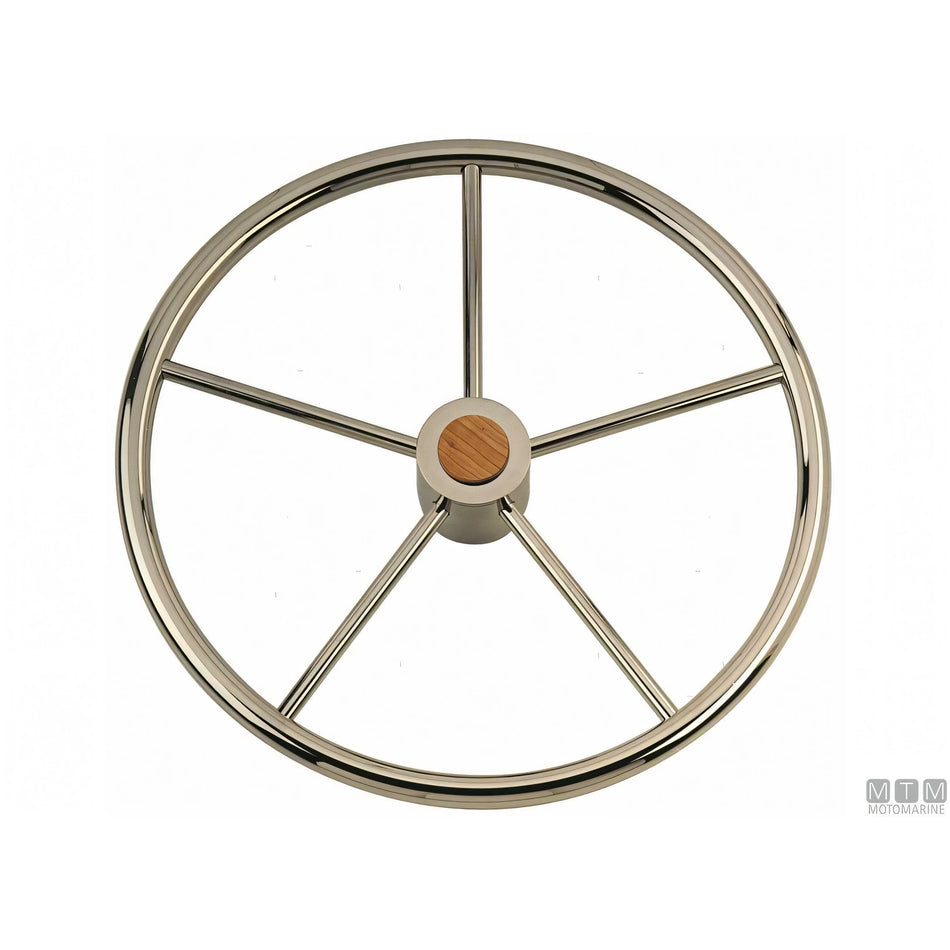 Savoretti ruota timone acciaio inox 316 — ø 420 mm