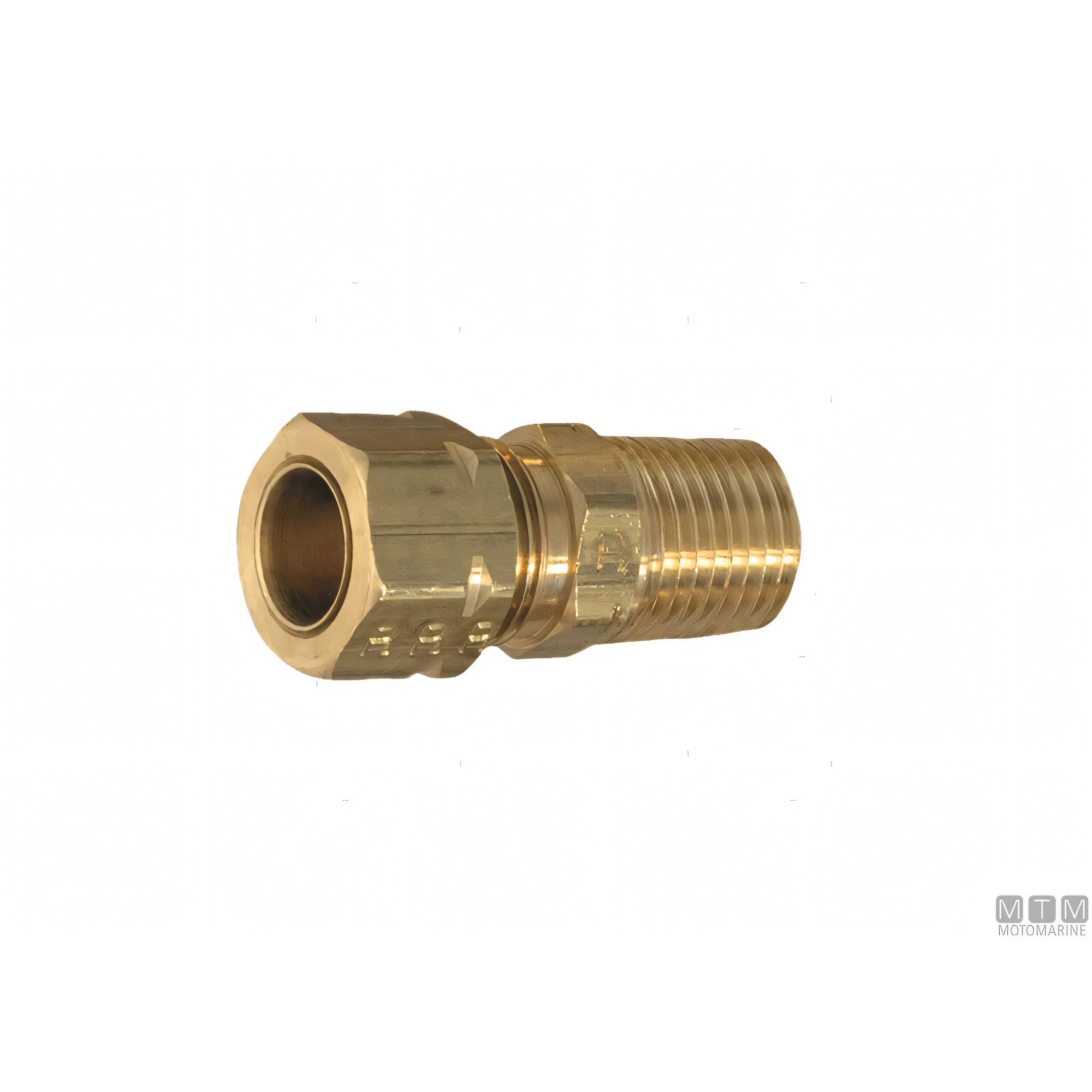 Raccordo Ultraflex per timoneria idraulica doppia stazione — Raccordo dritto 1/4" NPT - Ø 5/16"