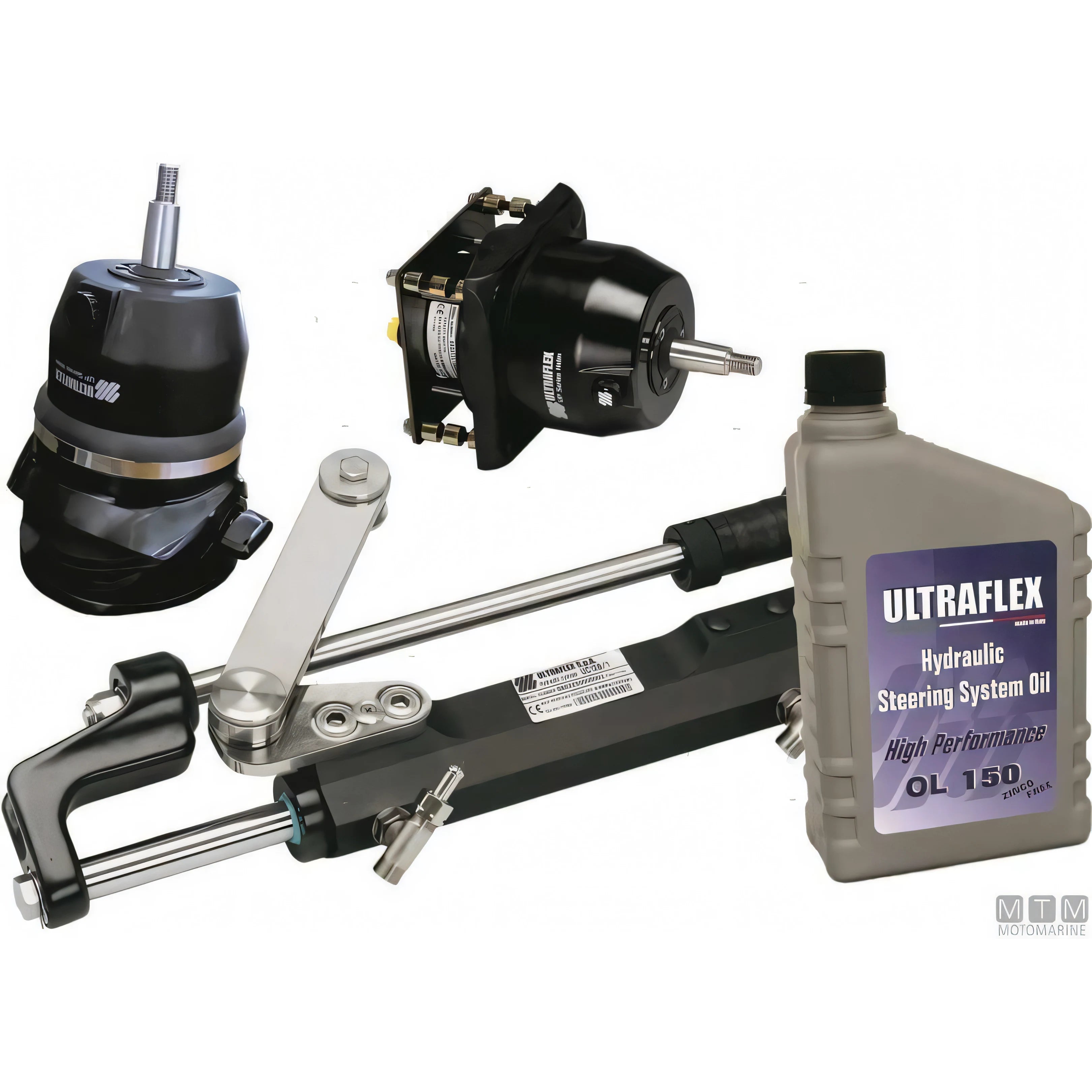 Ultraflex cilindro timoneria Nautech in acciaio inox — UC128-OBF/1