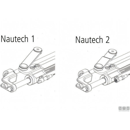Ultraflex cilindro timoneria Nautech in acciaio inox — UC128-OBF/1