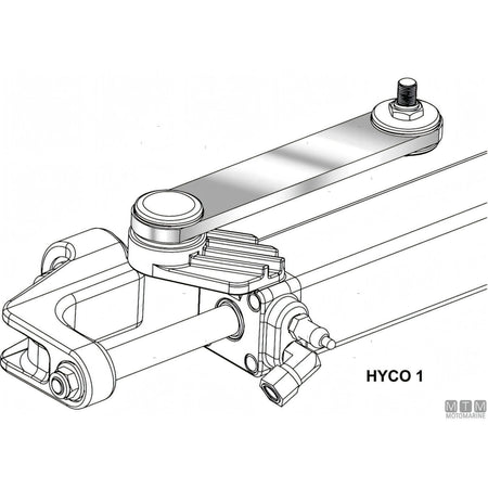 Ultraflex Kit Timoneria Idraulica Hytech pompa e cilindro — Kit timoneria Hytech 1