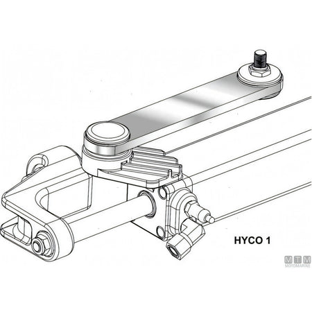 Ultraflex Kit Timoneria Idraulica Hytech pompa e cilindro — Kit timoneria Hytech 1