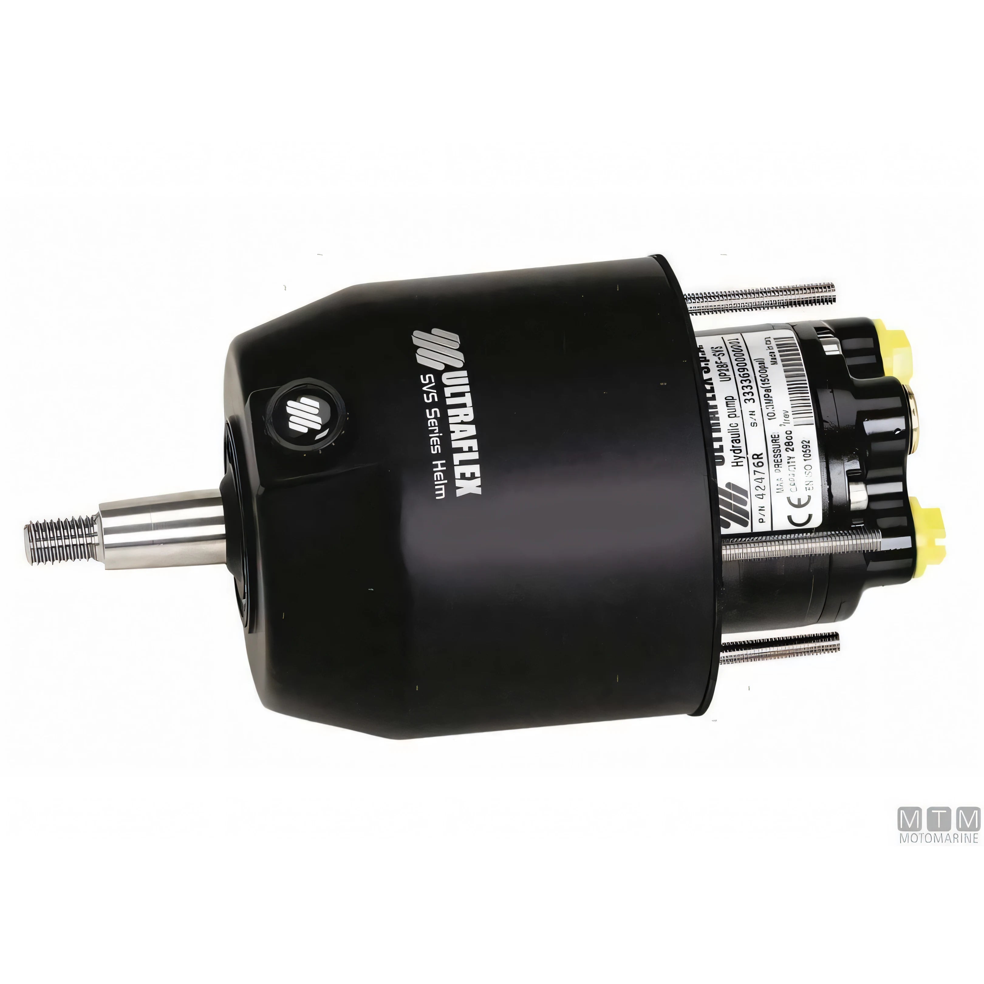 Ultraflex timoneria idraulica SilverSteer GT 300HP acciaio inox — Pompa UP28F-SVS