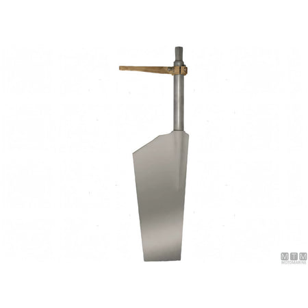 Tor Marine pala timone P11 acciaio inox — 520x260mm