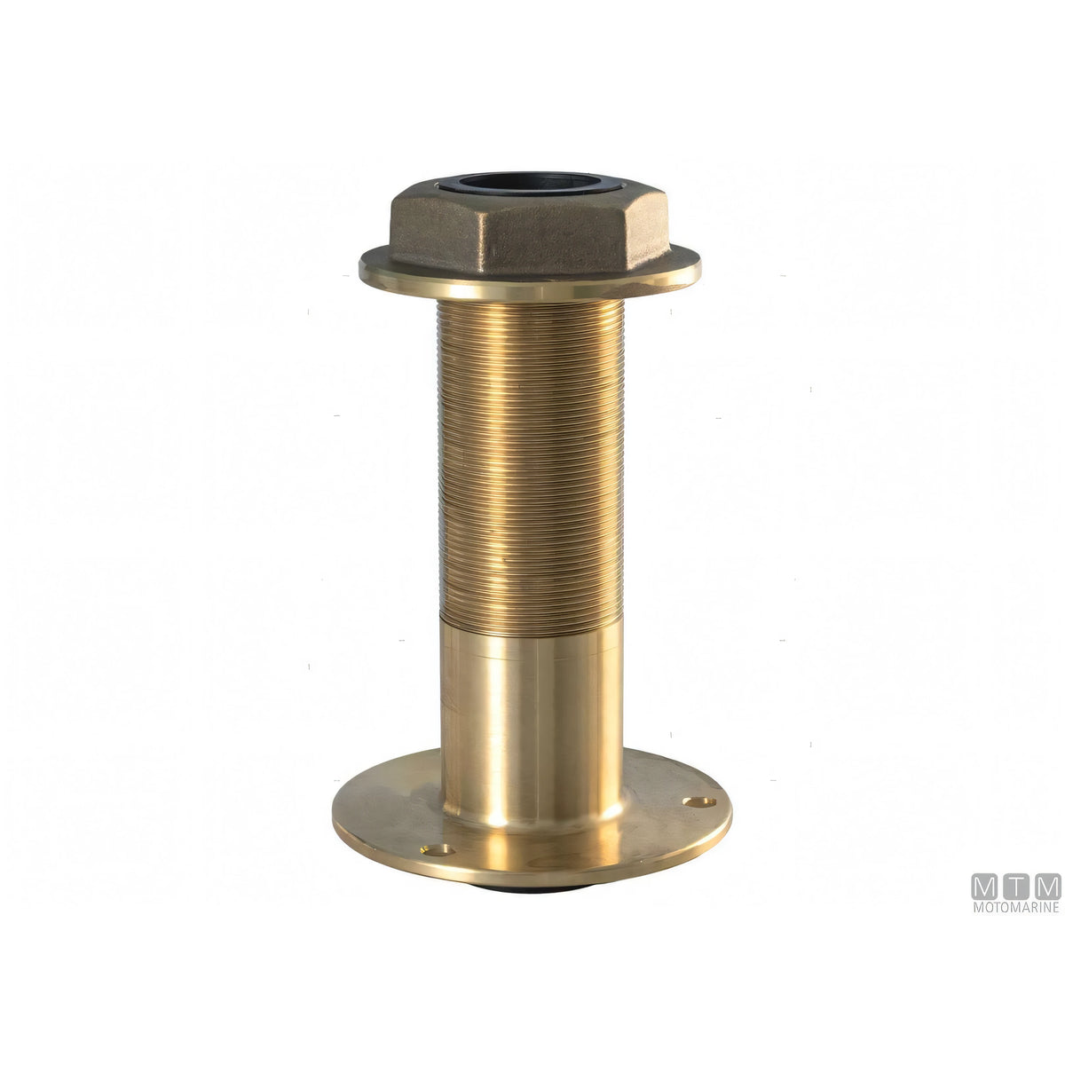 Tor Marine testa timone astuccio in bronzo — Base piana 0°