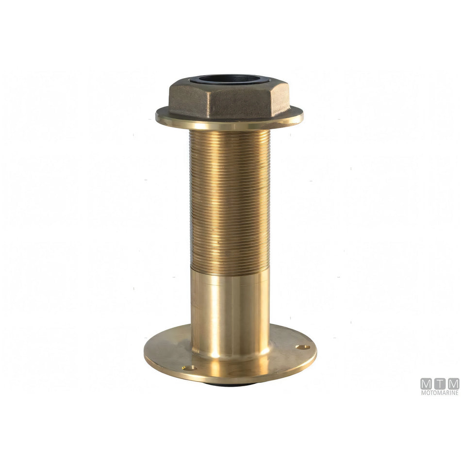 Tor Marine testa timone astuccio in bronzo — Base piana 0°