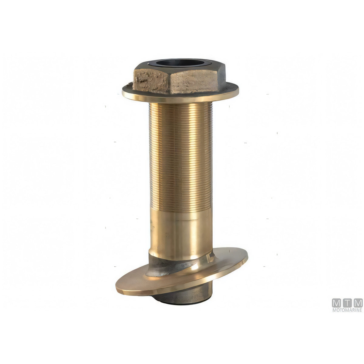 Tor Marine testa timone astuccio in bronzo — Base piana 0°
