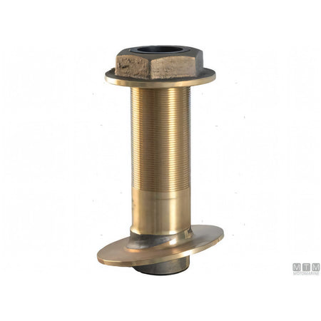 Tor Marine testa timone astuccio in bronzo — Base piana 0°
