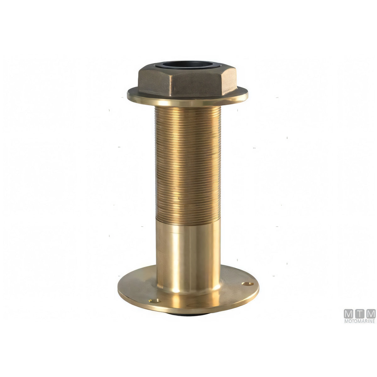 Tor Marine testa timone astuccio in bronzo — Base piana 0°