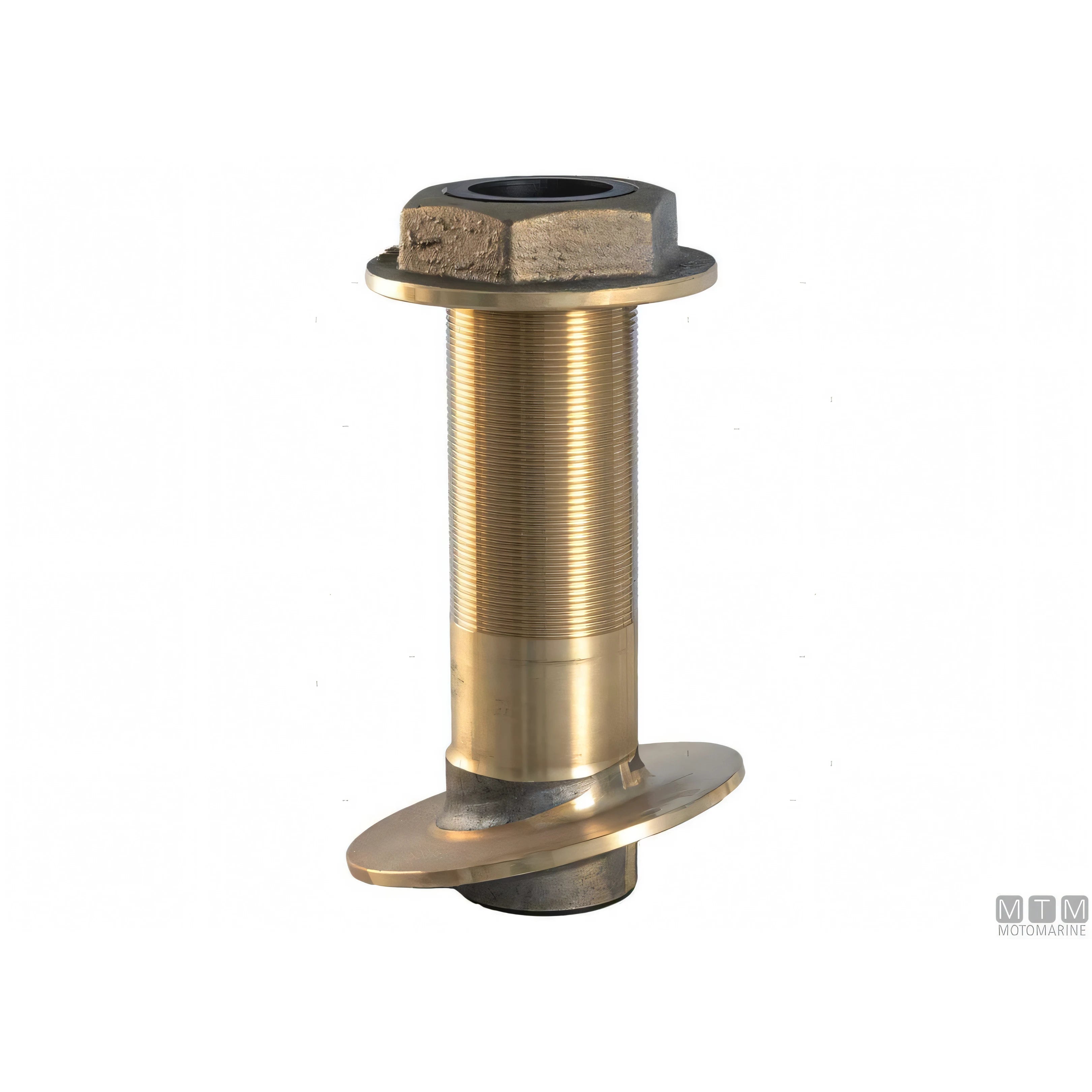 Tor Marine testa timone astuccio in bronzo — Base inclinata 15°