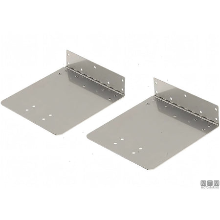 Uflex Kit Trim Elettromeccanico Acciaio Inox — Coppia pale Standard 30x22 cm