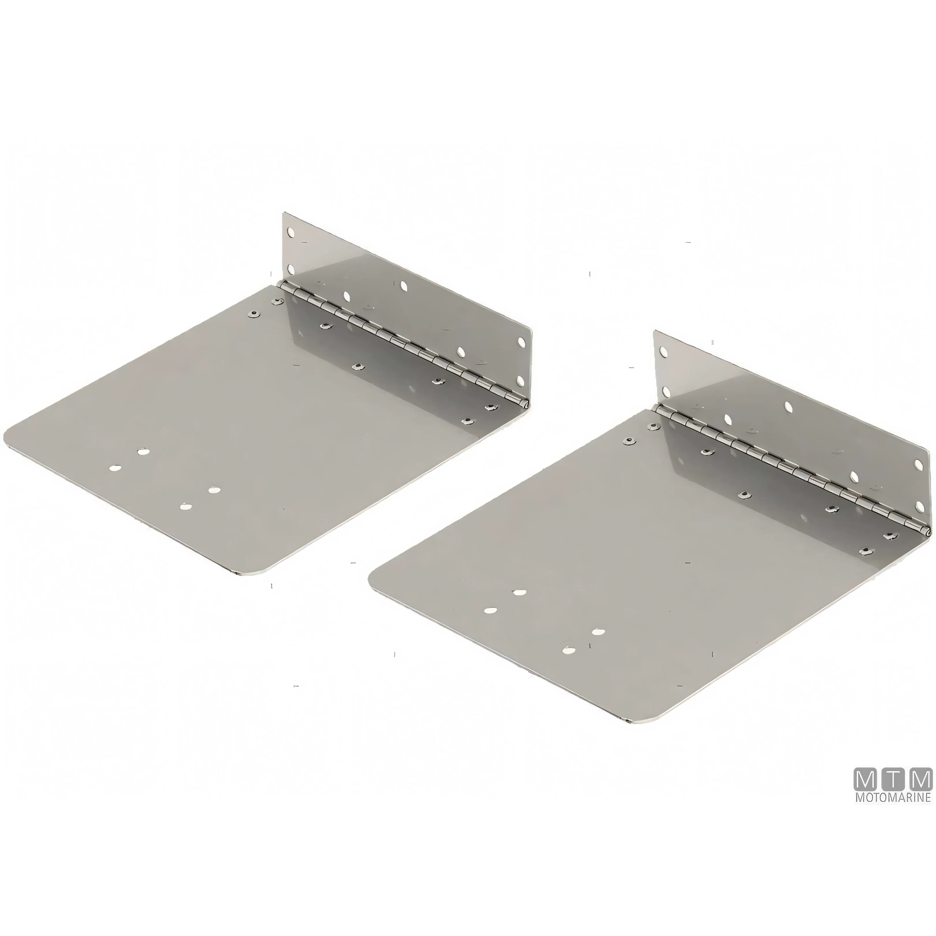 Uflex Kit Trim Elettromeccanico Acciaio Inox — Coppia pale Standard 30x45 cm