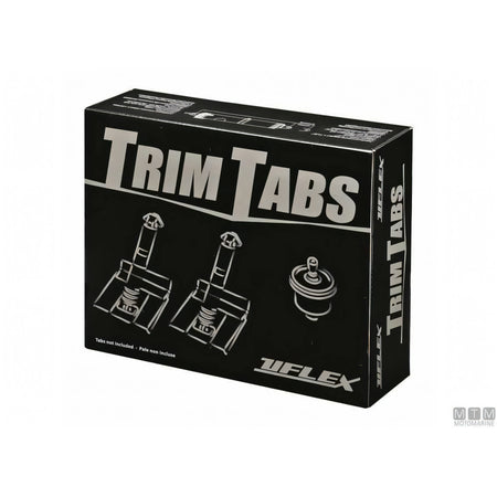 Uflex Kit Trim Elettromeccanico Acciaio Inox — Kit completo (attuatori + comando)