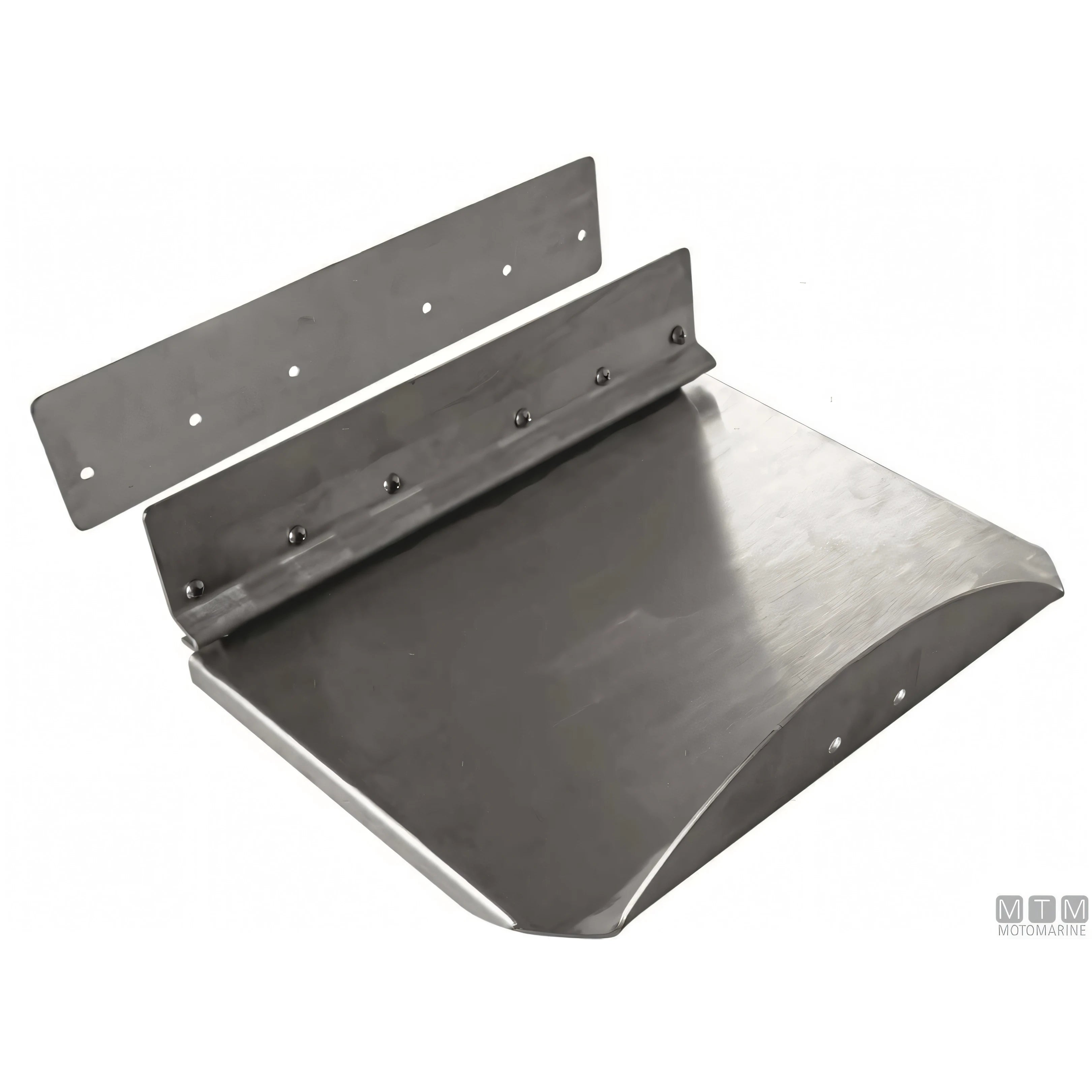 Bennett kit trim elettroidraulico e pala flap in acciaio inox — Pala 460x230 mm - fino a 6 m