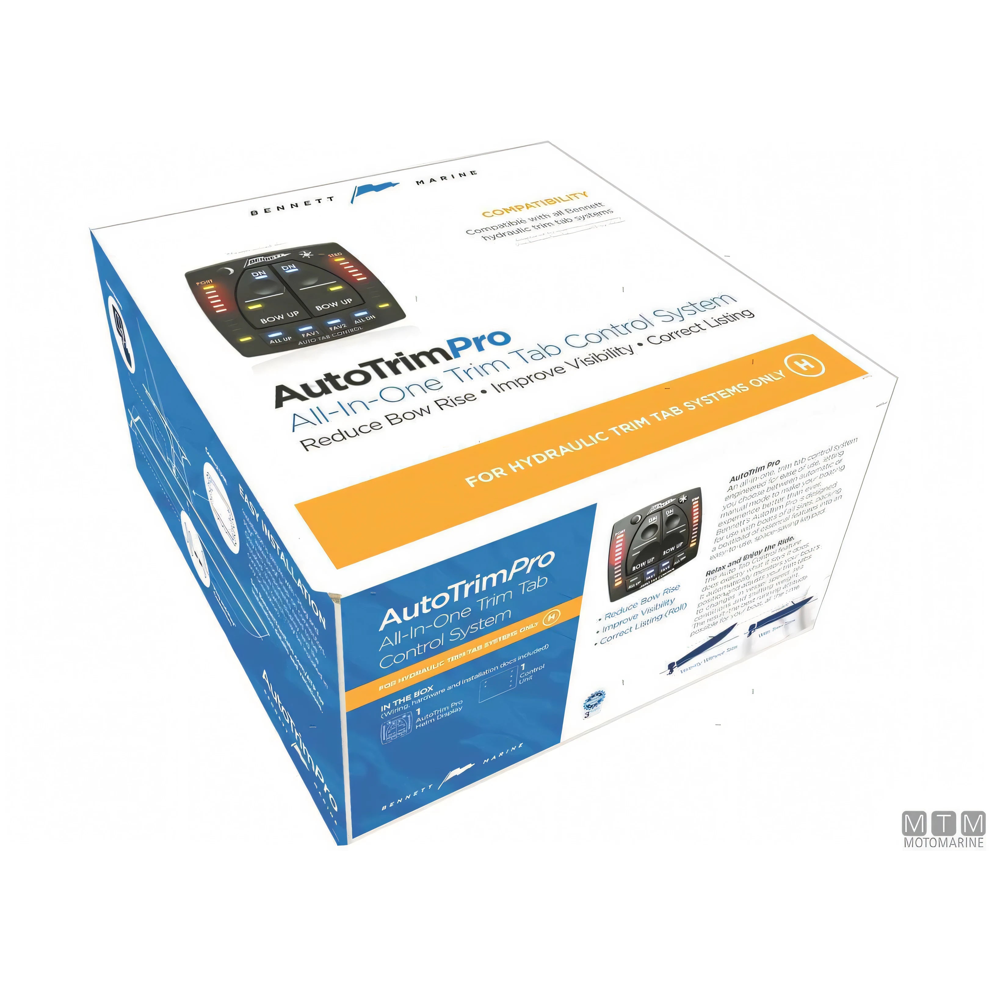 Bennett AutoTrim Pro sistema controllo assetto flap — Idraulico