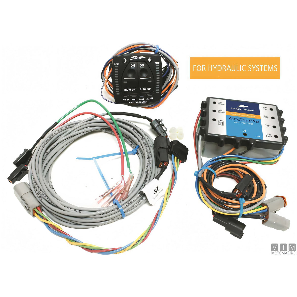 Bennett AutoTrim Pro sistema controllo assetto flap — Idraulico