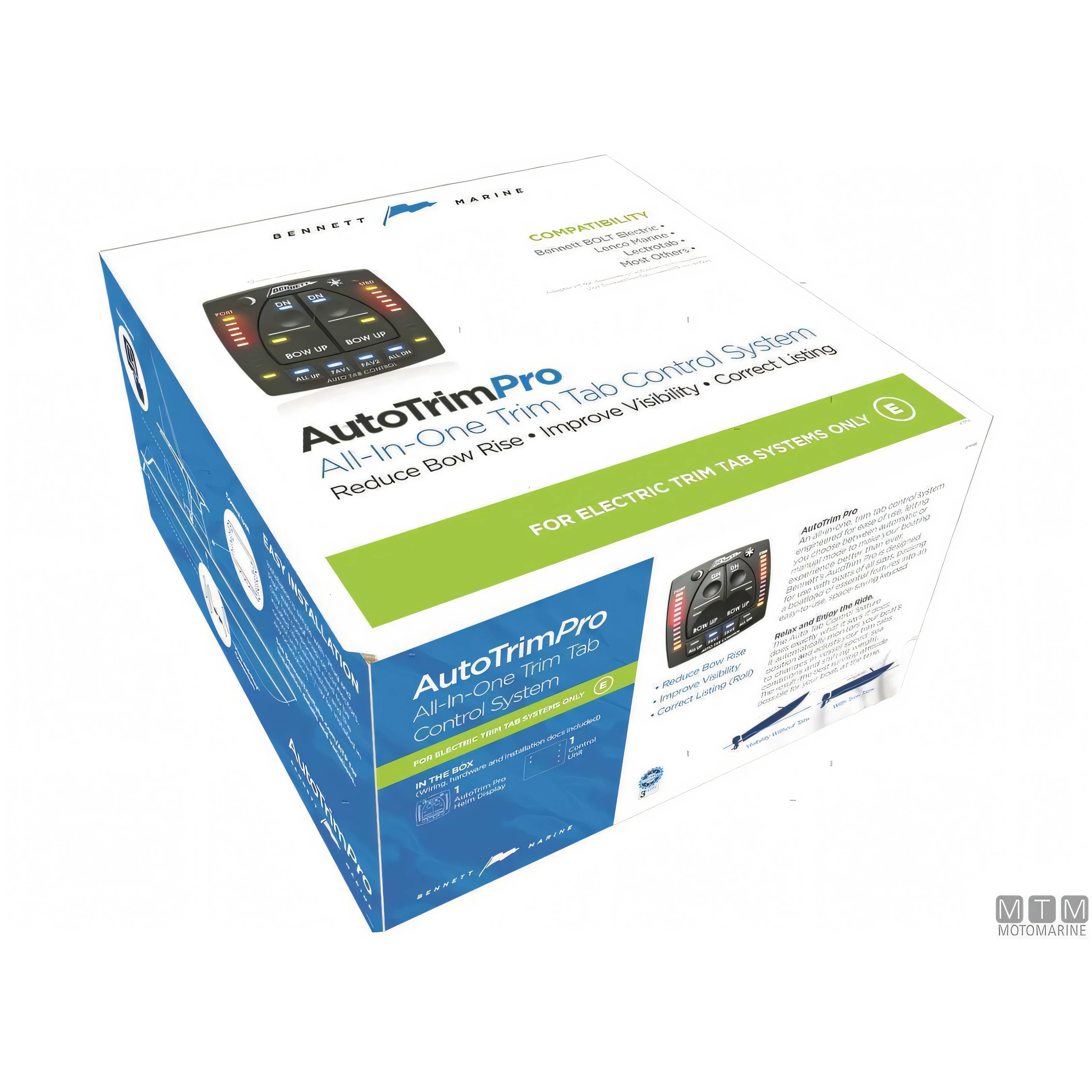 Bennett AutoTrim Pro sistema controllo assetto flap — Elettrico