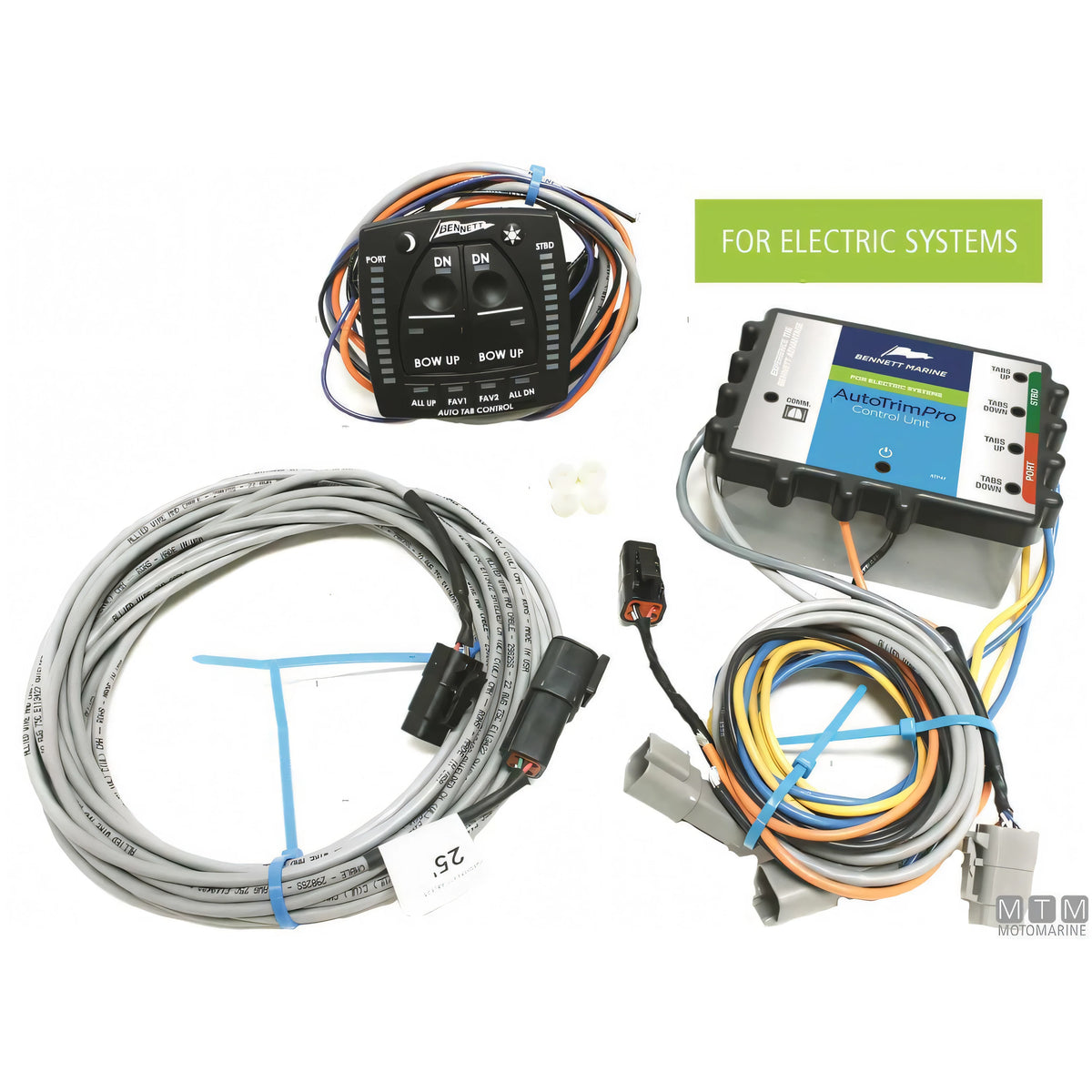 Bennett AutoTrim Pro sistema controllo assetto flap — Elettrico