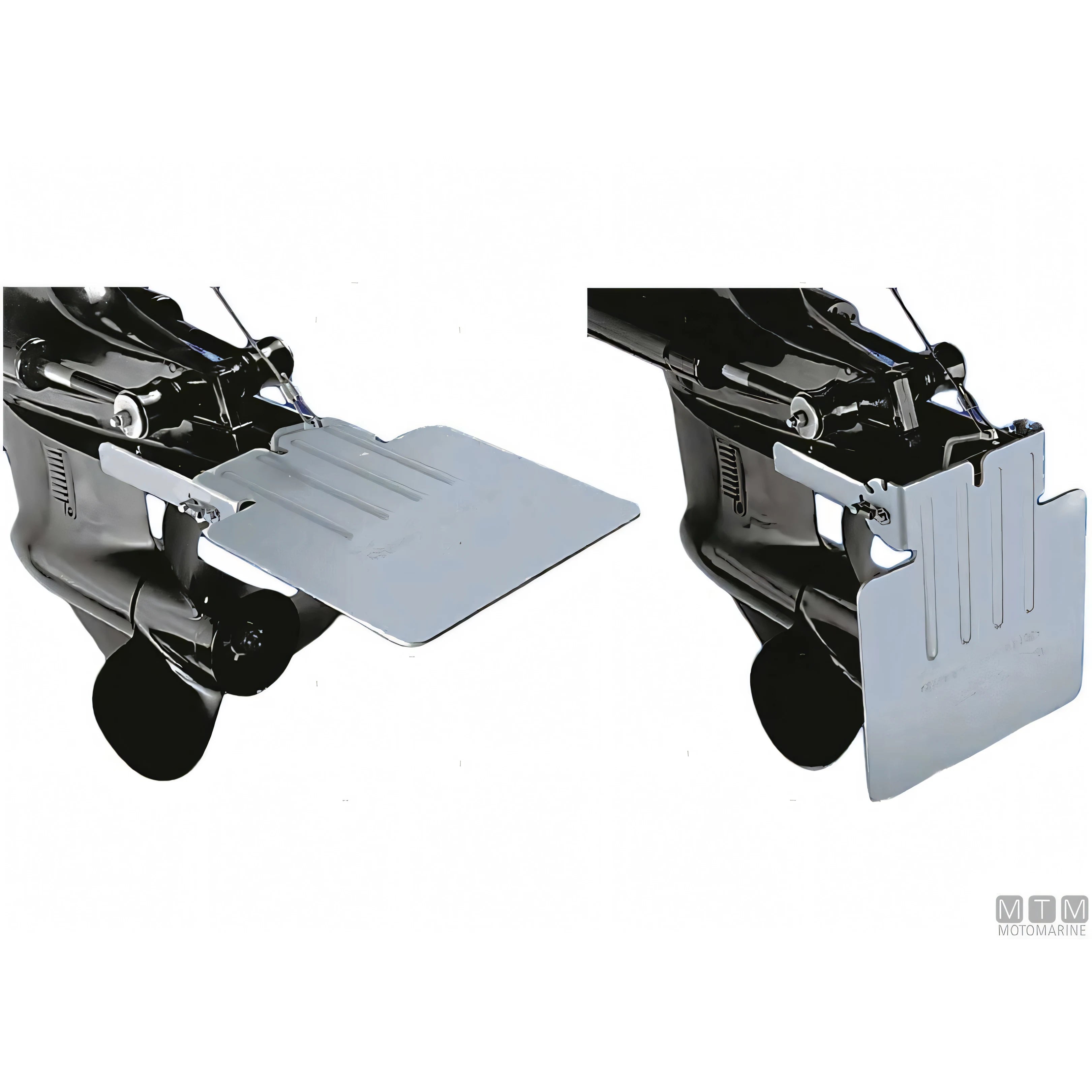 Motomarine Piastra Trolling Happy Troller in acciaio inox e alluminio marino — Da 25 a 50 HP