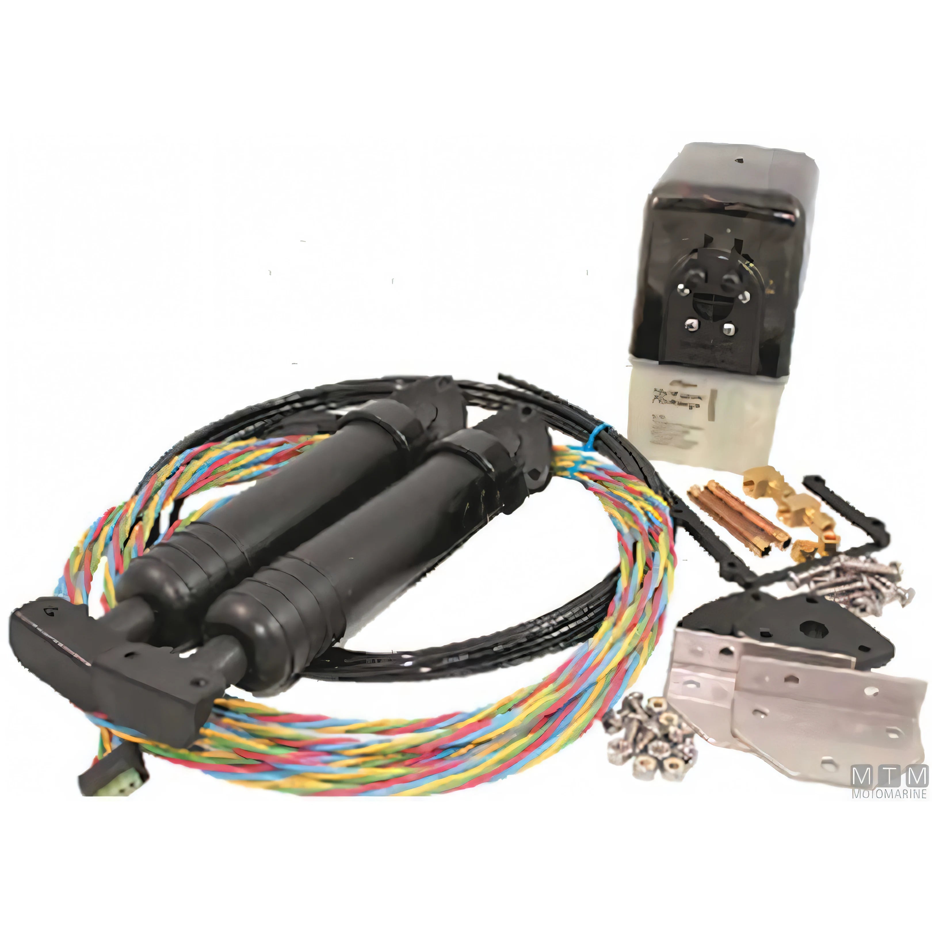 Bennett kit trim elettroidraulico e pala flap in acciaio inox — Kit 12V