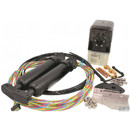 Bennett kit trim elettroidraulico e pala flap in acciaio inox — Kit 24V