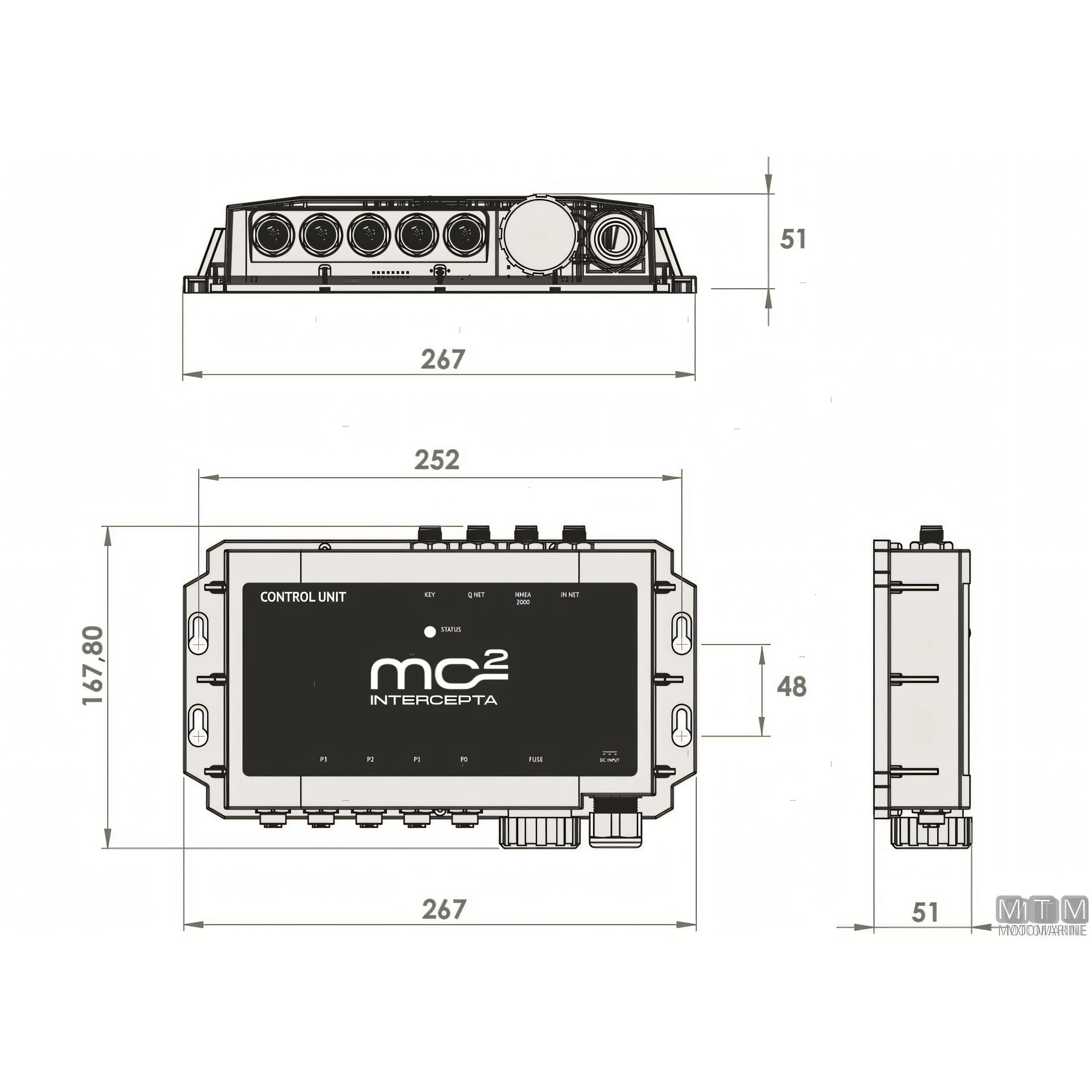 Quick Intercepta IN - correttore di assetto a flap elettrico — 6-12 m
