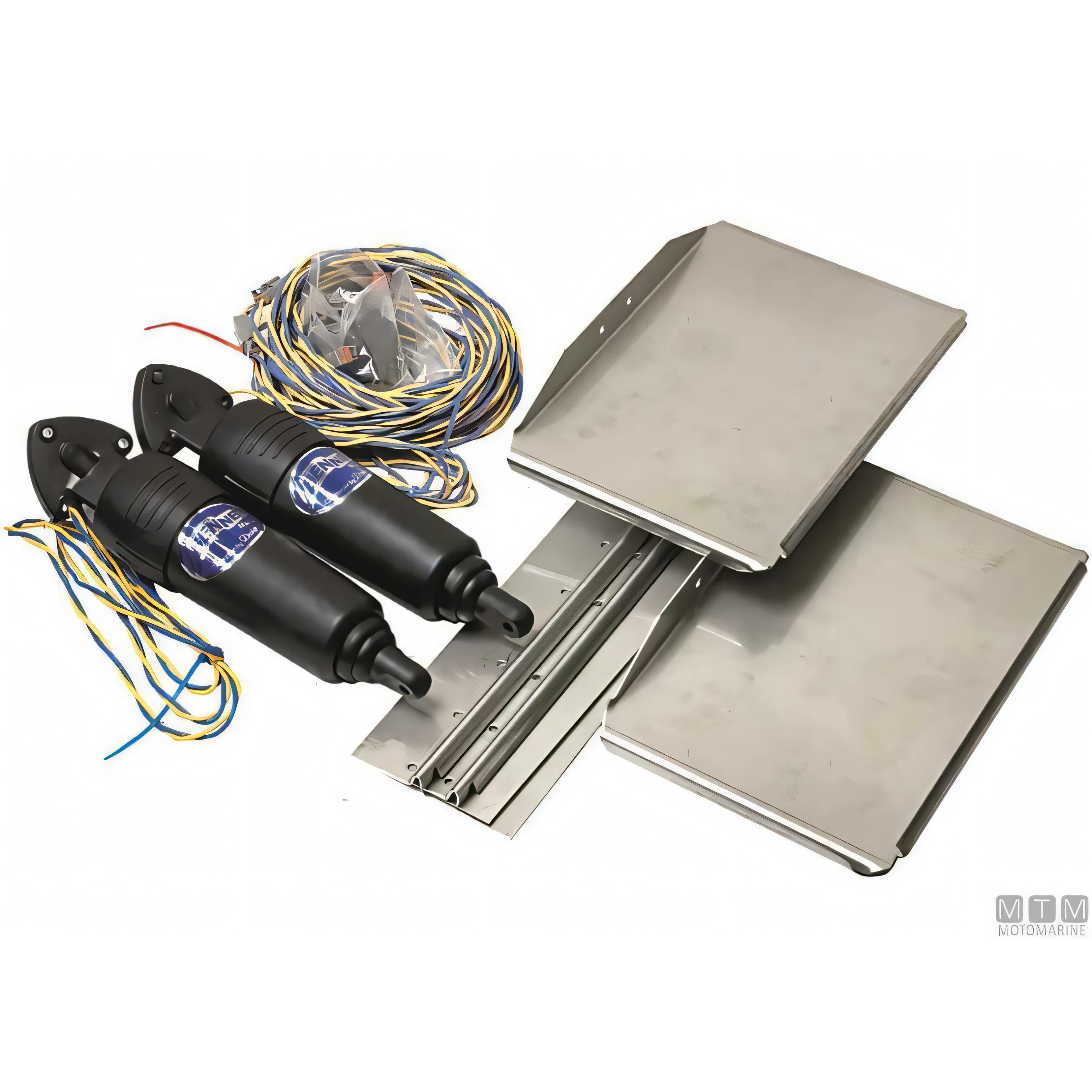 Bennett Bolt kit trim elettrico in acciaio inox — Kit 129 - Pale 300x230 mm