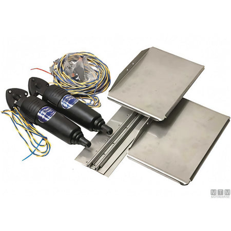 Bennett Bolt kit trim elettrico in acciaio inox — Kit 129 - Pale 300x230 mm