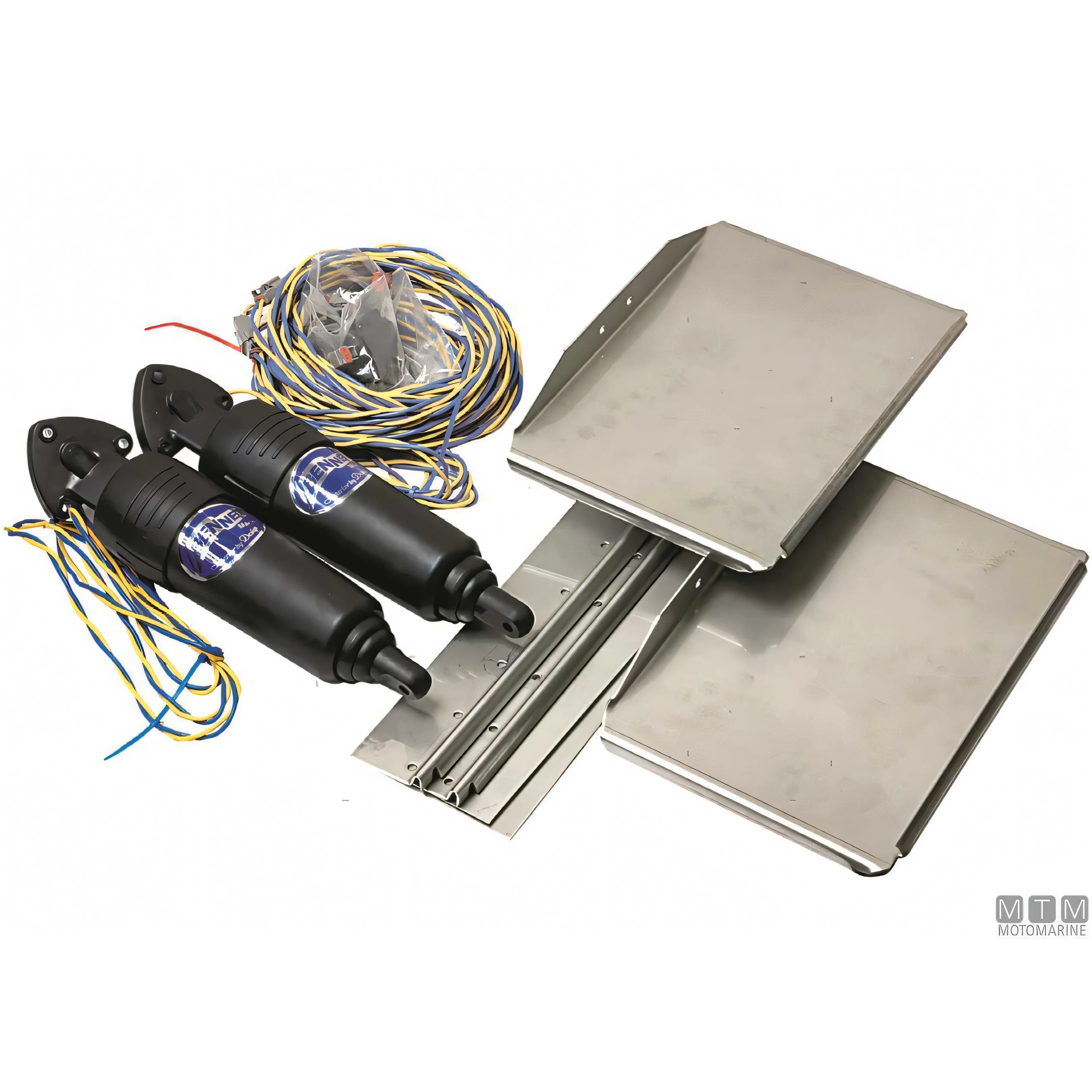 Bennett Bolt kit trim elettrico in acciaio inox — Kit 1212 - Pale 300x300 mm