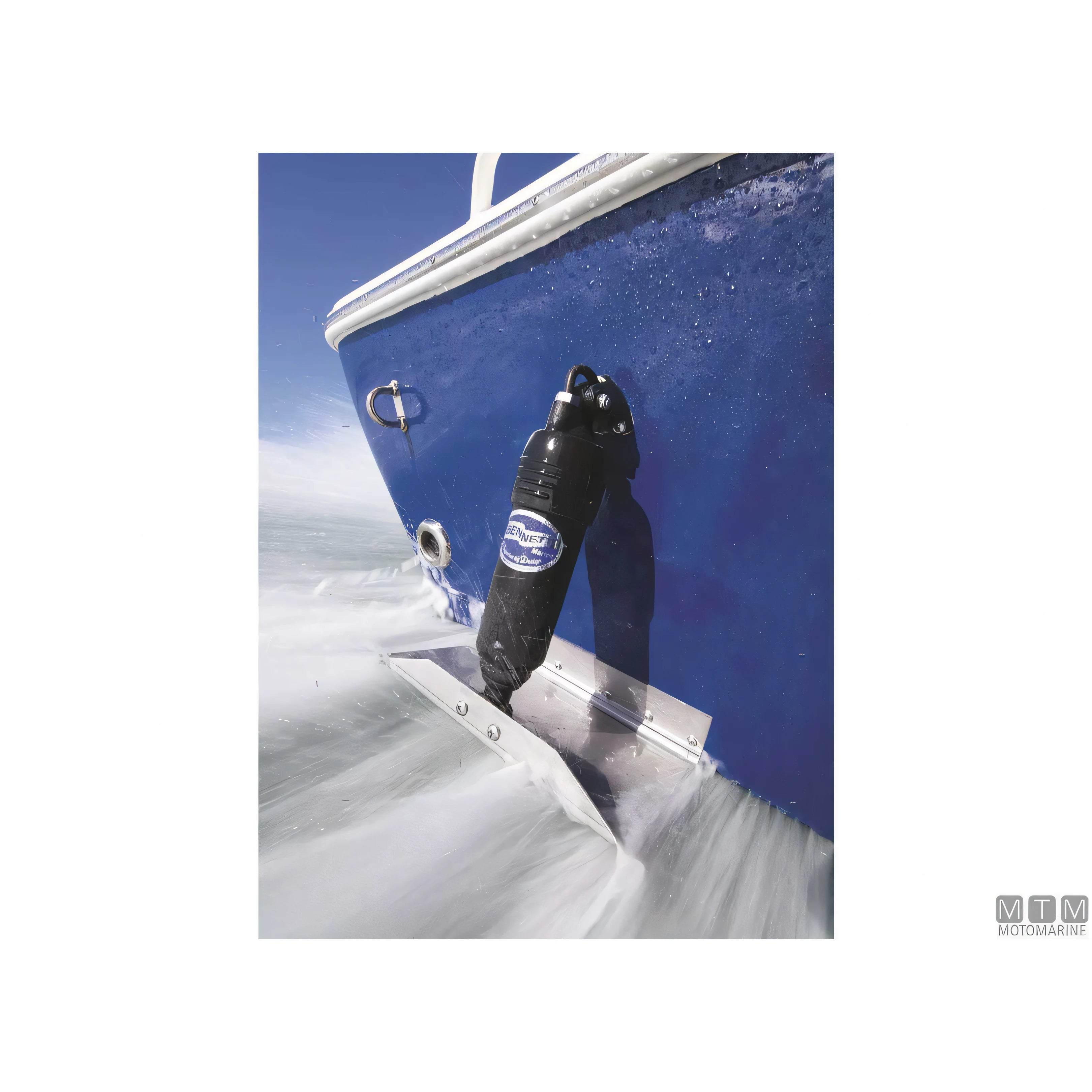 Bennett Bolt kit trim elettrico in acciaio inox — Kit 1212 - Pale 300x300 mm